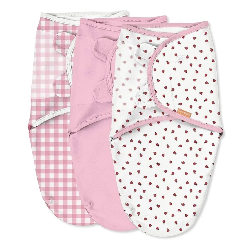 SwaddleMe by Ingenuity Original Swaddle - Size Small/Medium, 0-3 Months, 3-Pack - Picture 1 of 6